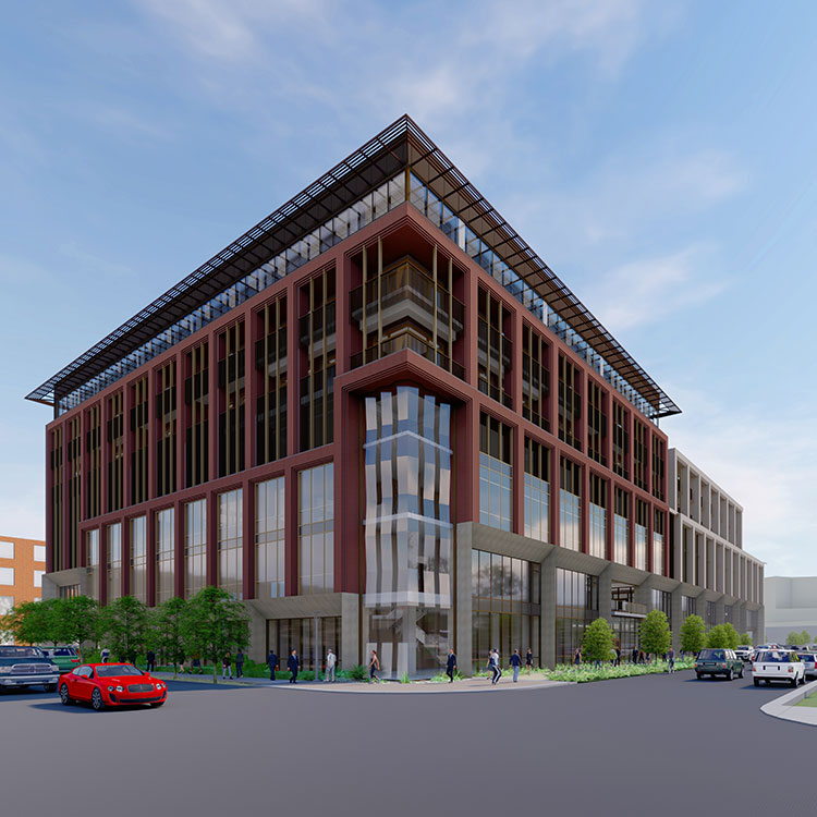 corner view of 180 East Water Street