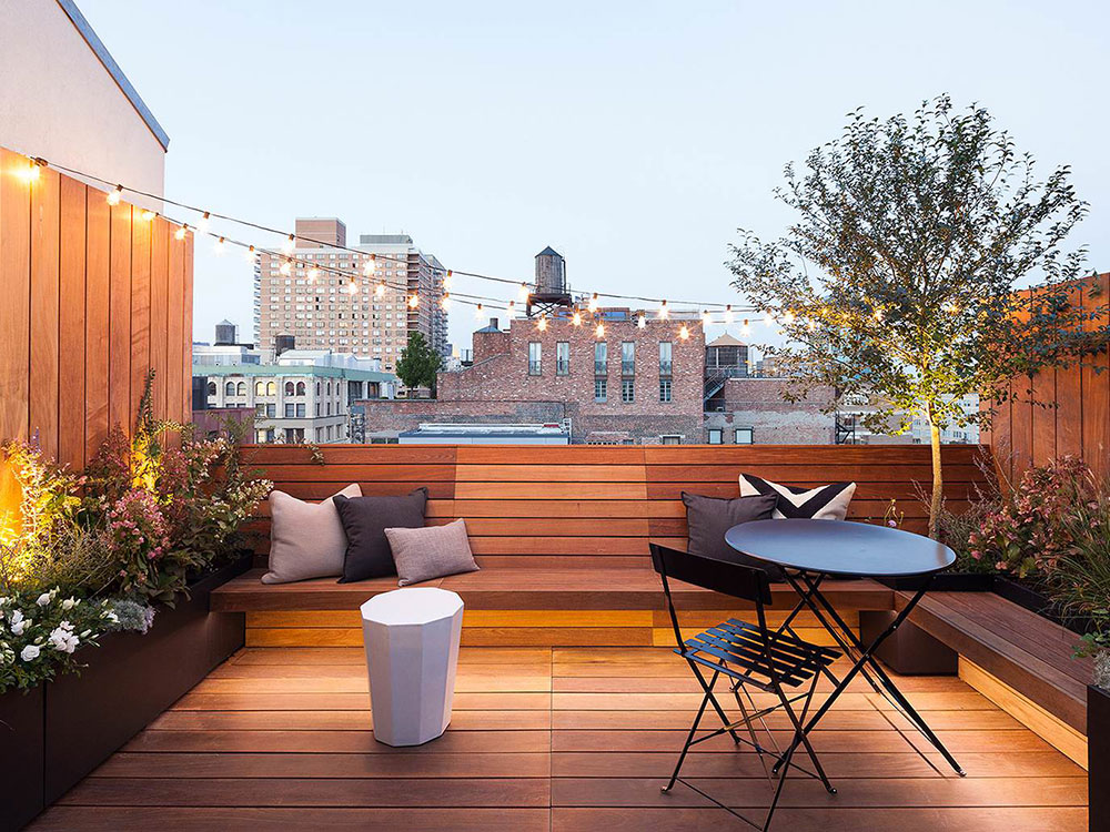 rooftop terrace