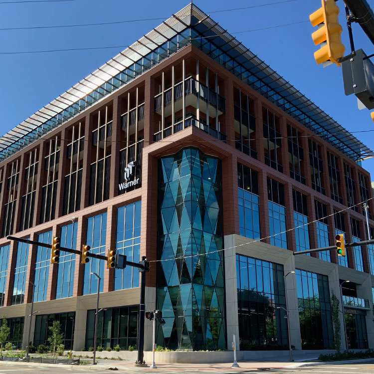 corner view of 180 East Water Street